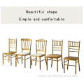 Gold Tiffany Dinner Metal Steel Chiavari Chairs